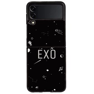 Casing Case Samsung Galaxy Z Flip Fold 7 6 5 4 3 5G Custom EXO Kpop Cover S251 Hybrid