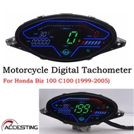 Motorcycle Digital Tachometer RPM Digital Instrument Panel Speedometer RPM Tachometer for Honda Biz 