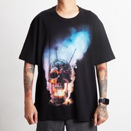 NYLA เสื้อยืดผู้ชาย SMOKED SKULL S/S TEE