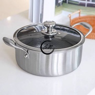 SUS 316 Stainless Steel Non Stick Sauce Pot /Frying Wok with handle