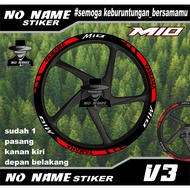 Rim stickers, rim stickers, cutting rims (V3) yamaha Mio sporty, m3, mioS, MioGT, mioJ, Mio SOUL