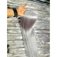 9D WHITE SMOKE FEATHER EXTENSIONS, VIP HAIR REAL HAIR