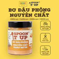 Bơ Đậu Phộng Nguyên Chất Không Đường Không Dầu Thuần Chay Tốt Cho Sức Khỏe - Spoon It Up
