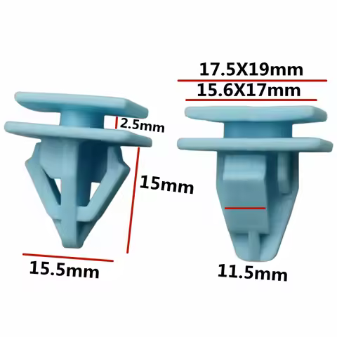 20Pcs Auto Door Trim Panel Retainer Plastic Retaining Clips Car Rivet Auto Fastener And Clip 87758-3