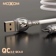 MOXOM Cable USB Cable Type C Cable Micro USB Cable 2.4A MX-CB43 3M Cable Long Cable Braided Cable US