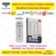 NEW LTE 4G MODEM CPE UNIVERSAL USB DONGLE RS800+ MODIFIED UNLIMITED HOTSPOT ROUTER BROADBAND OEM RS 850