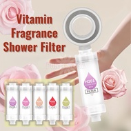 H201 Vitamin Fragrance Shower Filter Aroma Chlorine Remover Shower Head Filter Scented Bathing Showe