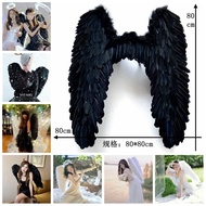 Angel wings. Angel wings photo photo cosplay feather wings stage show performance halloween devil wings props