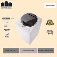 TOSHIBA 12KG INVERTER WASHING MACHINE AW-DC1300WM