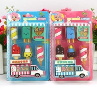 XGD-714 Ice Cream 3D Eraser Set