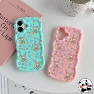 Ins Style 3D Wave Casing For Huawei Nova Y90 Y71 Y70 7i 3i 2 P40 Lite 6 SE P Smart Pro Z Plus 2018 Y