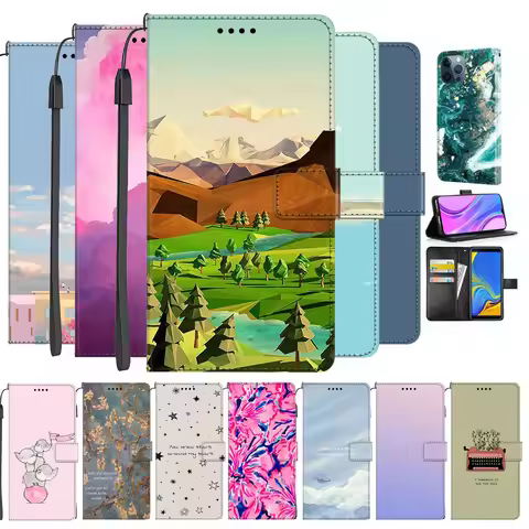 Elegant Flip Leather Case For OPPO Reno 7A Wallet Book Cover For OPPO Reno 9A Phone Bags Card Sleeve