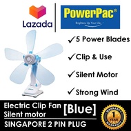 PowerPac Electric Mini Clip Fan with Silent motor (PPC603)