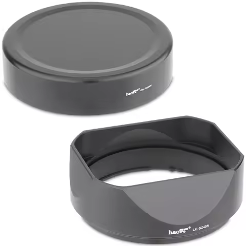 Haoge Bayonet Square Metal Lens Hood for Sony FE 50mm F2.5 G FE 40mm F2.5 G FE 24mm F2.8 G Lens Shad