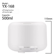 Air Humidifier USB Aroma Diffuser Night Light Lamp H2O Mist Spray Room Purifier + Free Essential Oil