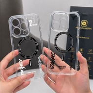 HP (39) Softcase Motif Magsafe Glossy Clear Case For Samsung A17 A16 A15 A14 M15 A36 A56 A55 M36 A01