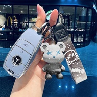 Mercedes-Benz e300l Car Key Cover Ladies E-Class C-Class c260l Shell c200l Buckle a200l Bag glc300l 