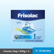 FRISOLAC STEP 1 3 × 400G | 0 - 12 Months