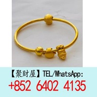周大福CTF足金手鐲 黃金