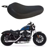 for Harley Sportster XL883  Forty-Eight Rear Seat Cowl Cover 3D Mesh Protector Motorcycle Accessorie