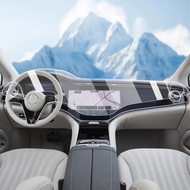 Screen Protector console Navigation LCD screene TPU film ScratchFor Mercedes Benz EQS 450 580 2023-2