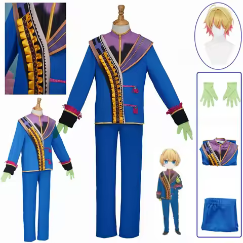 Anime Oshi No Ko Hoshino Aqua Cosplay Costume Wig Hoshino Akuamarin Blue Uniform Outfit Ai Hoshino F