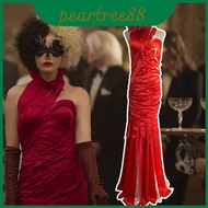 Cruella Elegant Kuyla Cosplay Costume - Ideal for Halloween