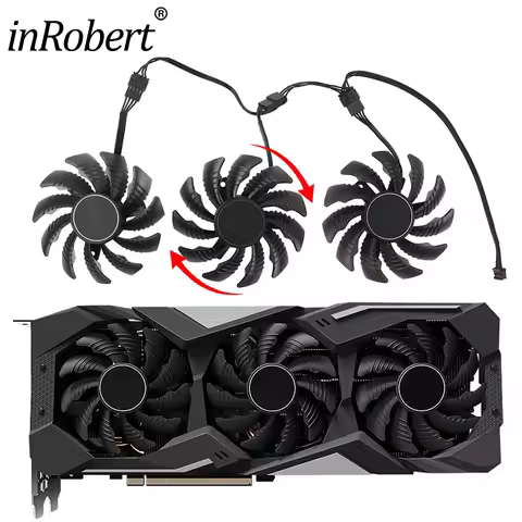 78MM PLD08010S12HH Video Card Cooler Fan for Gigabyte GTX 2060 2070 2080 2080Ti RX 5500 5600 5700 XT