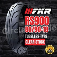 FKR Tubeless Tyre RS900 80/90-18 80/80-18 Bunga Air RXZ (CLEAR STOCK)