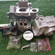 LC135 COMBO SET SWIPOH SUPER HEAD+VALVE+ROCKER ARM SET 22/25/23/26mm +BLOCK GL 65MM/66MM