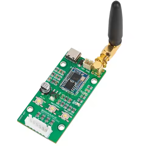 QCC5125 Bluetooth 5.1 USB Type C Input Conversion Board Adapter Plate I2S IIS Output 96KHz