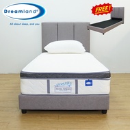 [FREE BEDFRAME] Tilam Hotel DREAMLAND 10" hotel series Eurotop bonnel spring mattress
