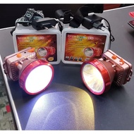 Hot96:669 LED Battery Lithium Headlamp