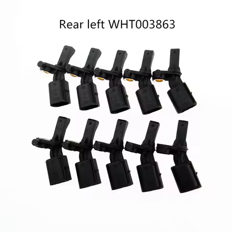Qty 10 ABS Sensor Wheel Speed Rear Left WHT003863 for VW Golf Passat Polo 9N 6R 6C Audi A1 A2 S3 TT 