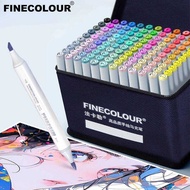 FINECOLOUR EF101 alcoholic Marker Dual Tips Alcohol Art Markers Set Coloring Manga Sketching Drawing