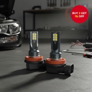 1 12LED Fog Bulb H11 H8 H16 H4 H7 9005 9006 HB4 HB3 H3 Car Yellow Ice Blue