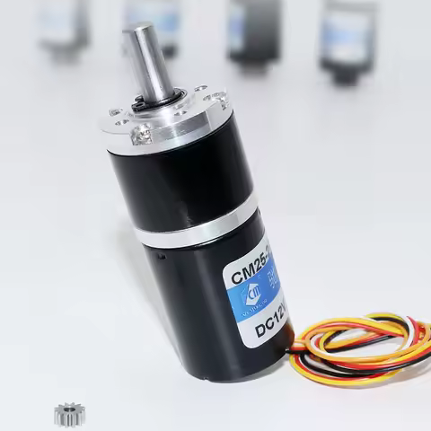 MAX 25KG 25MM 2430 Planetary Reduction Brushless BLDC DC Electric Motor 12V 1411rpm large torque lon