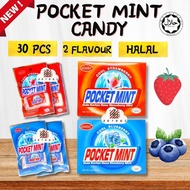 30pcs Jomei Pocket Mint Cool Mint Candy / Paper Mint Candy / Gula Kertas