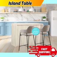 eHauz MINIMALIST KITCHEN ISLAND TABLE ONLY/MUJI STYLE ISLAND TABLE ONLY/ MINIMALIST ISLAND TABLE ONL