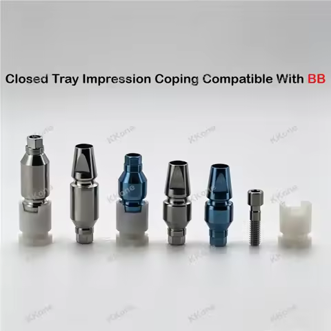 10Pcs Closed Tray Impression Coping Compatible With BB Implant System Dental Lab Restoration Accesso