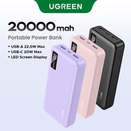 UGREEN 10000mAh / 20000mah PD 20W PowerBank USB Type C Portable Charger Battery Bank Compatible for 