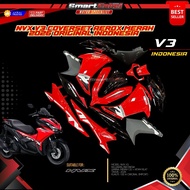 NVX V3 COVERSET AEROX MERAH 2026 ORIGINAL INDONESIA