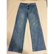 極美刷色 Zara baggy jeans 牛仔褲 丹寧褲 牛仔 丹寧 寬褲 喇叭 微喇 微喇牛仔褲 巴黎世家 Celine Kendrick