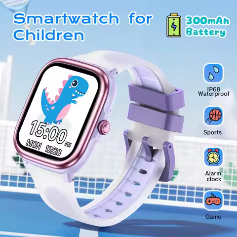 Wonlex Smart Watch For Children HD Touch Screen Flashlight 20+ Sports Modes Sleep Monitor IP68 Water