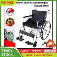LZD SellerFast Delivery Foldable Wheelchair for Push &amp; Self-Propelled. Lightweight Portable &amp; Easy to use