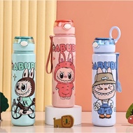 Frosted Water Bottle 800ML Cute & Durable Bottle for Kids Portable for Outdoor Activities