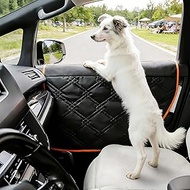 Falala Dog Car Door Protector 28.7" x 22 - Heavy Duty Pet Car Door Guard for Full-Size SUV & Trucks,