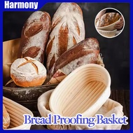 Bread Proofing Basket Fermentation Baking Mold Round Oval Natural Rattan Basket Baking Tools