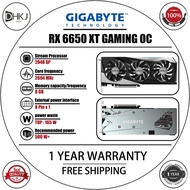 Used Gigabyte RX 6650 XT GAMING OC 8G Gaming Graphics Card, Desktop GPU, 1-Year Store Warranty
