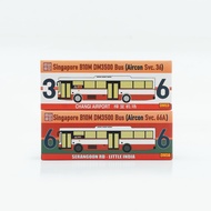 SG Seller: Singapore Bus Service 36 66A 1/110 Scale  B10M DM3500 SG_BC_BUS